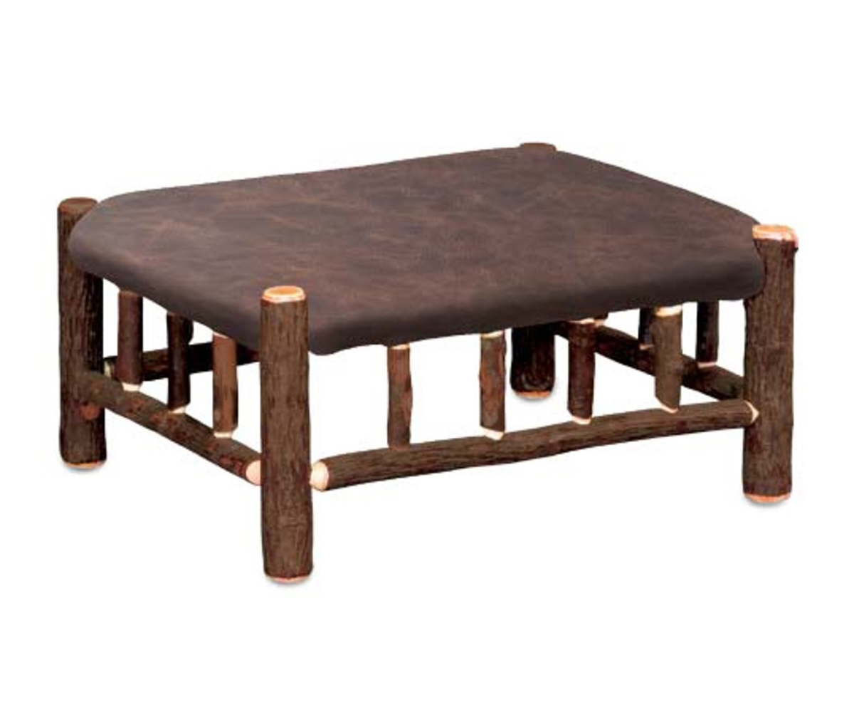 Lodge Ottoman with Standard Fabric