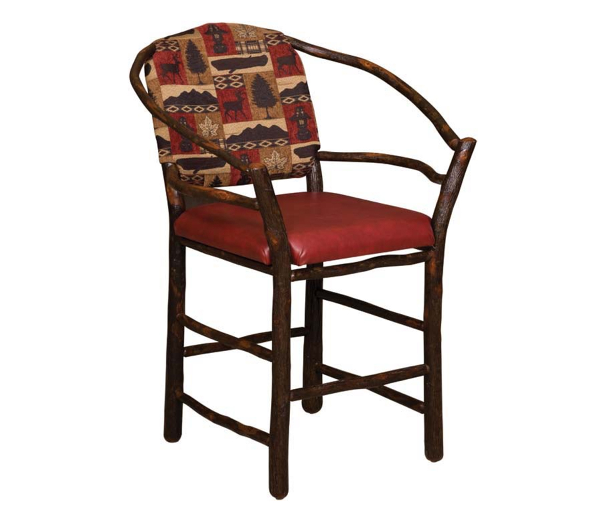 24" Hoop Barstool