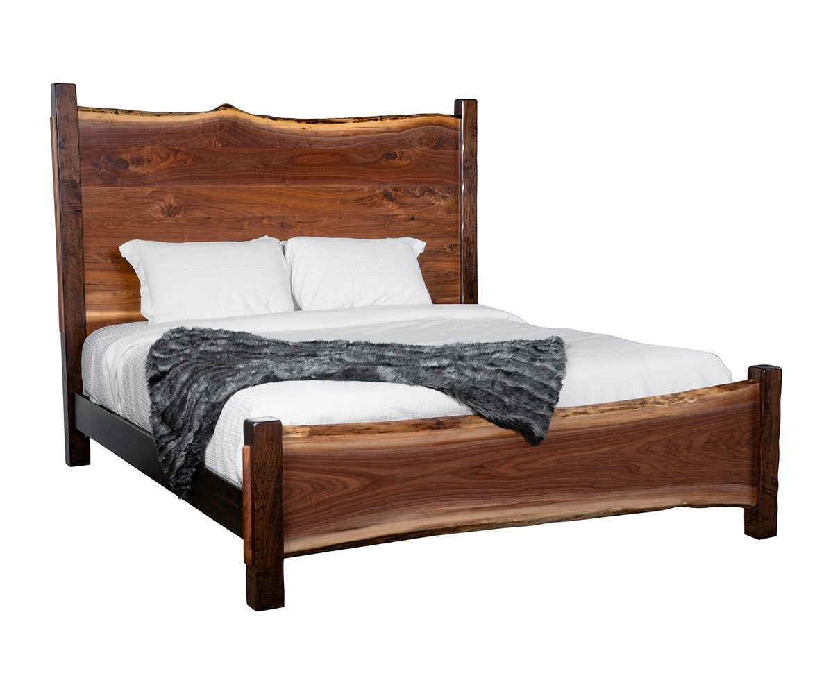 Crosslake Live Edge Queen Bed