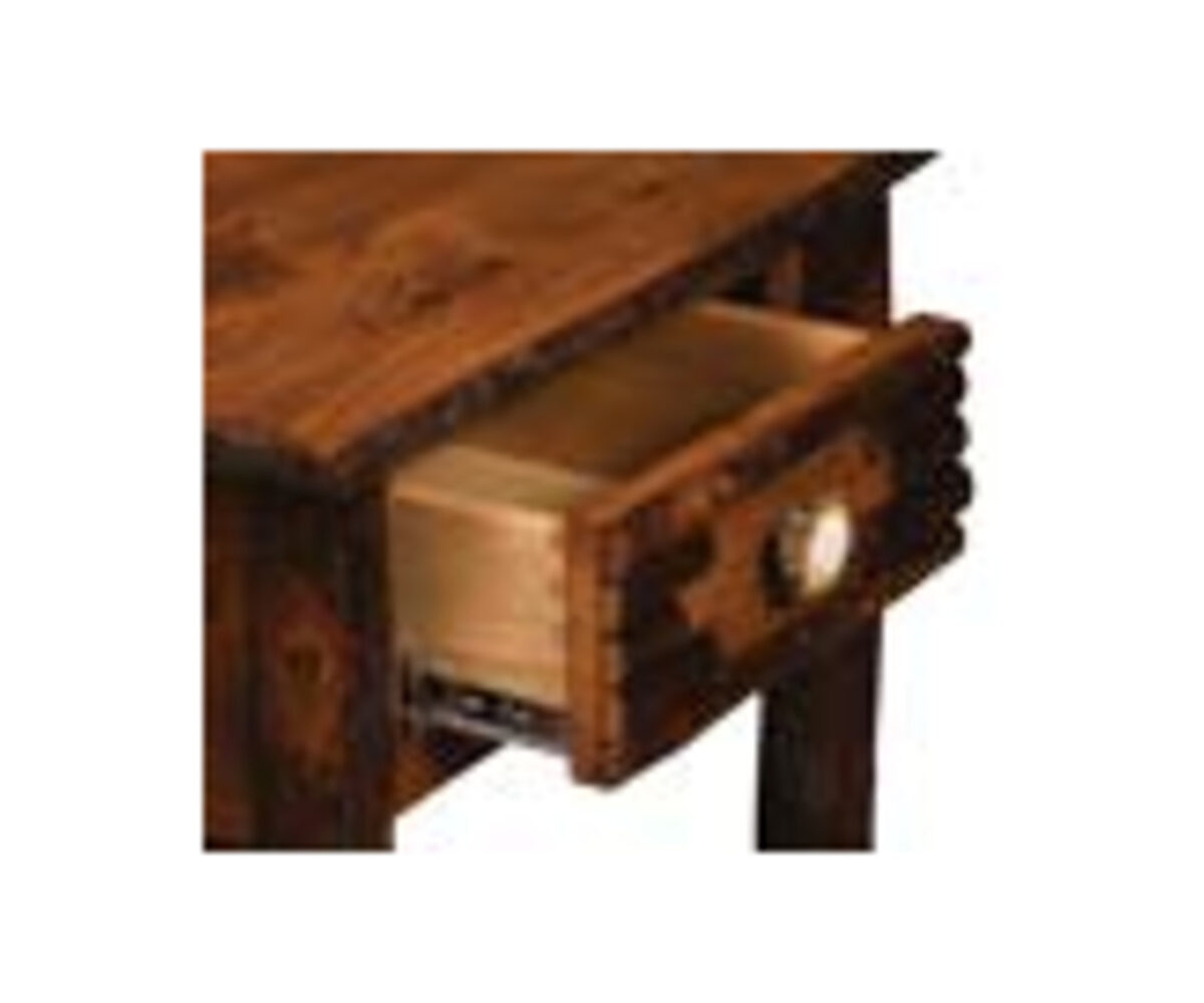 Wildwood End Table with Solid Bottom Shelf