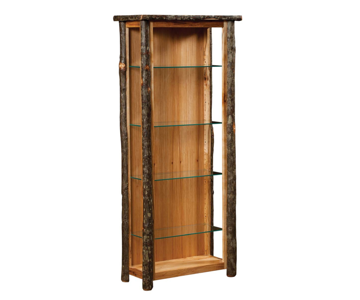 Curio Cabinet with Open Sides