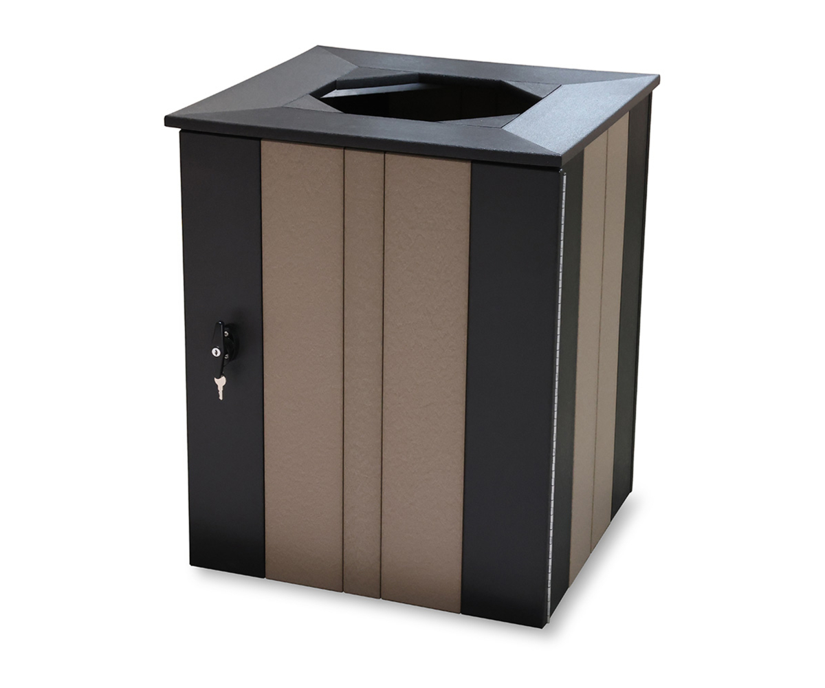 30 Gallon Urban Trash Can No Roof