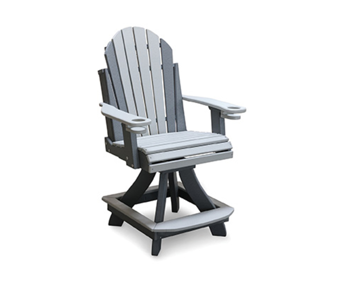 Adirondack Swivel Chair C-60# - Counter