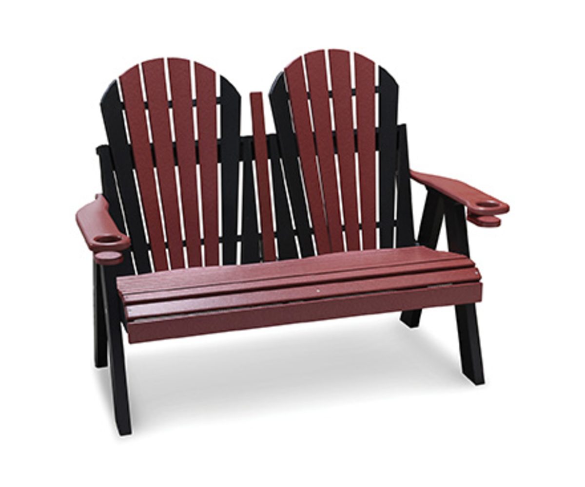 4' Adirondack Bench