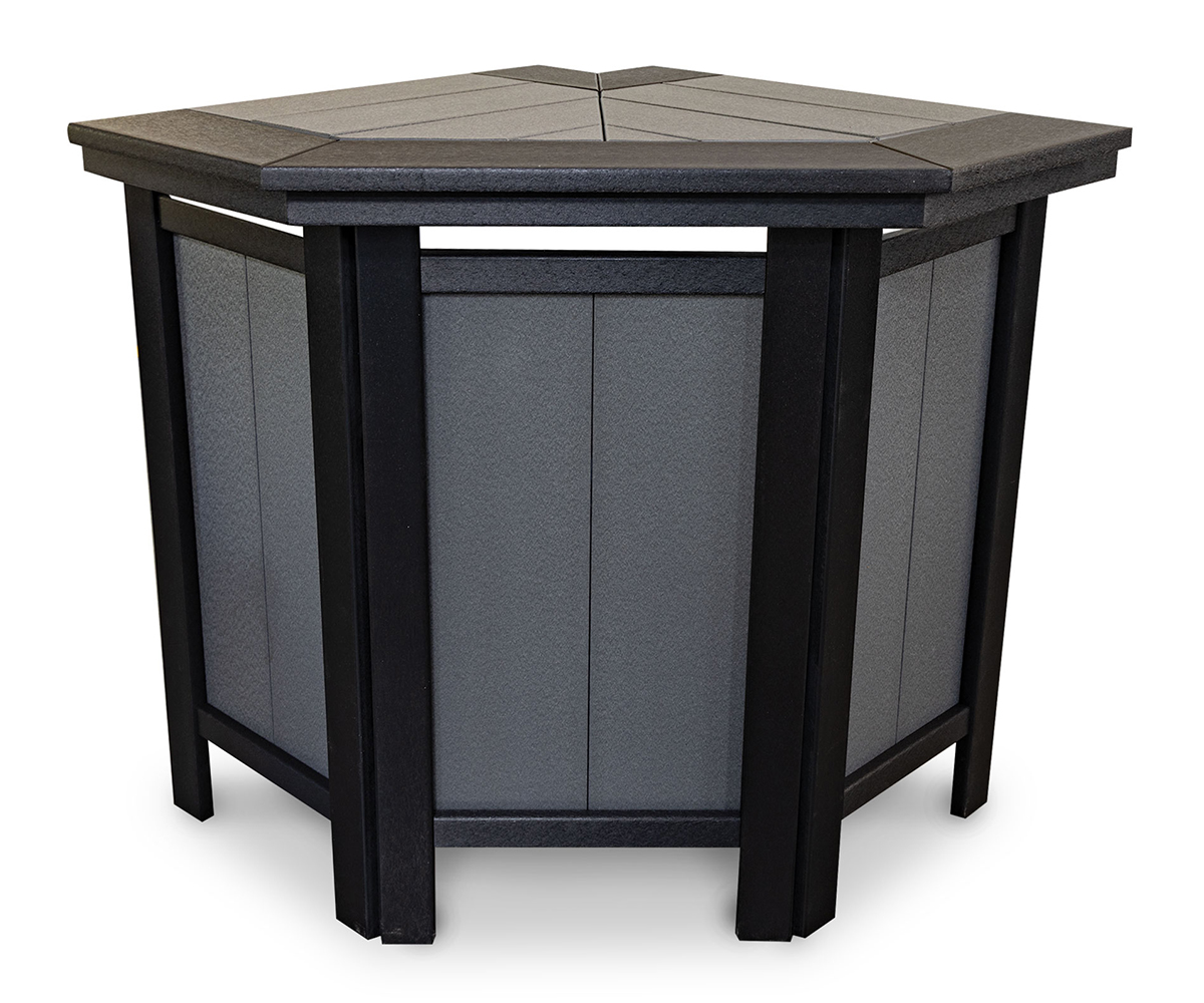 90° Serving Bar Corner Section - Bar (Without Shelves)