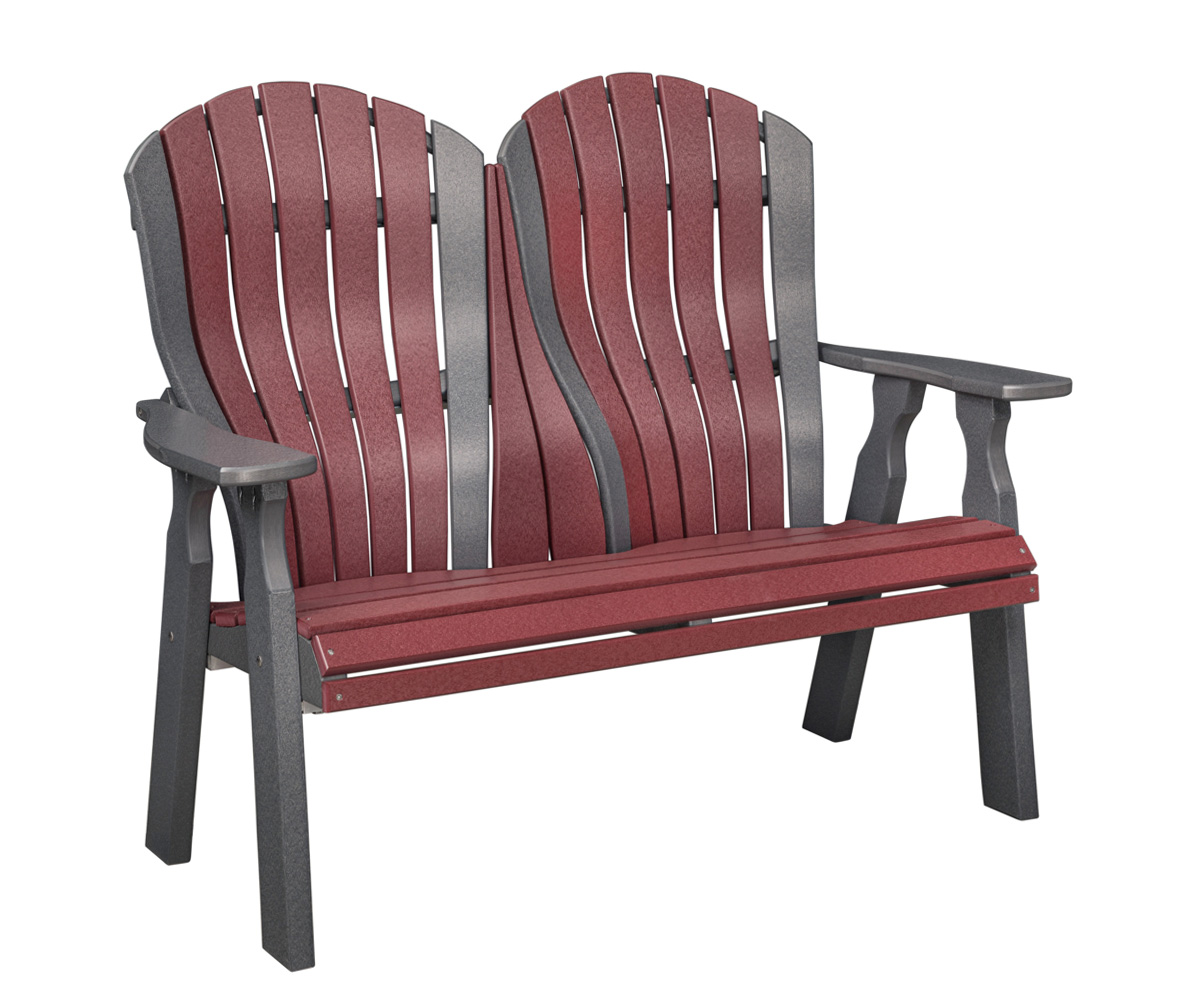 4' Bentback Bench & 4' Bentback Straight Top Bench