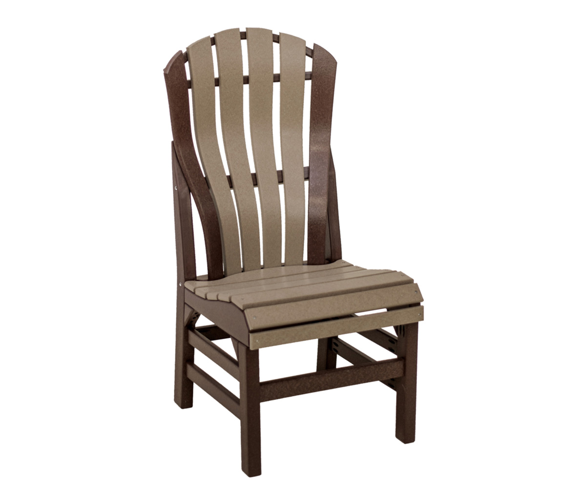 Bentback Dining Side Chair & Bentback Straight Top Dining Side Chair