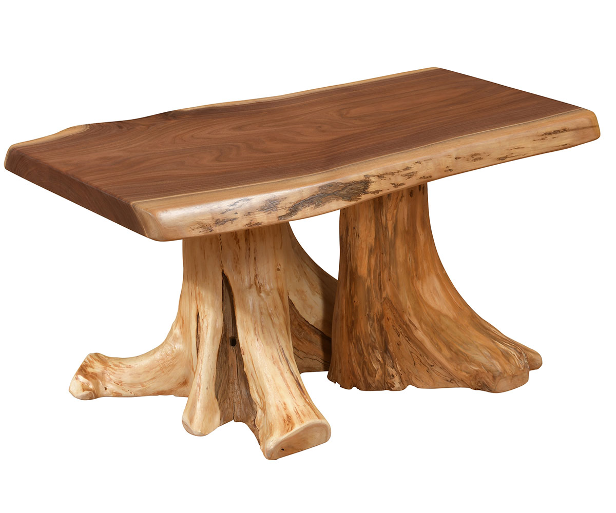 Creek Side Coffee Table Stump Base