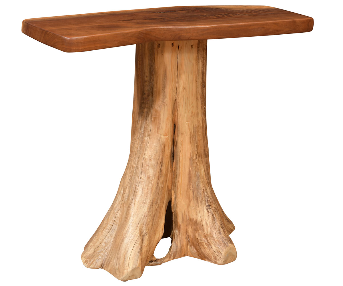 Creek Side Sofa Table Stump Base