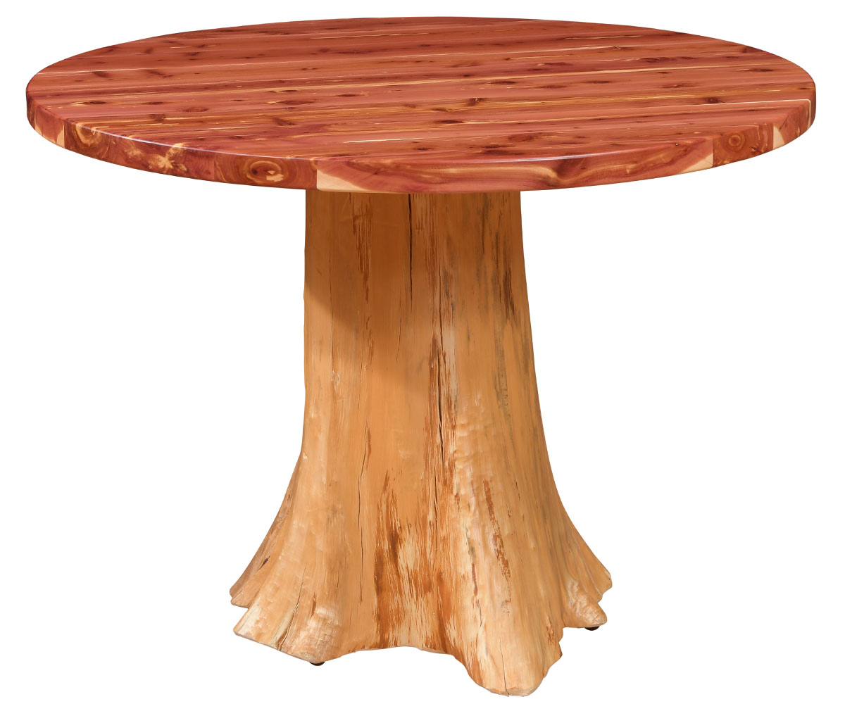 Aurora Rays Dining 60" Round Table Comes with1 Stump Base