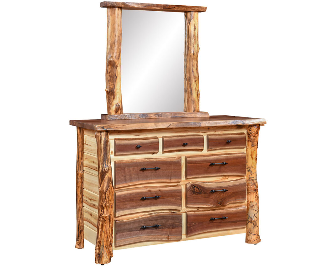 Grand Teton 3 over 6 Drawer Dresser — 53W x 23D x 38H