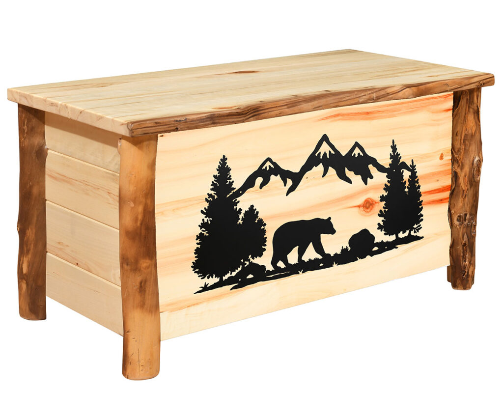 Rocky Mountain Blanket Chest — 45W x 22D x 24H