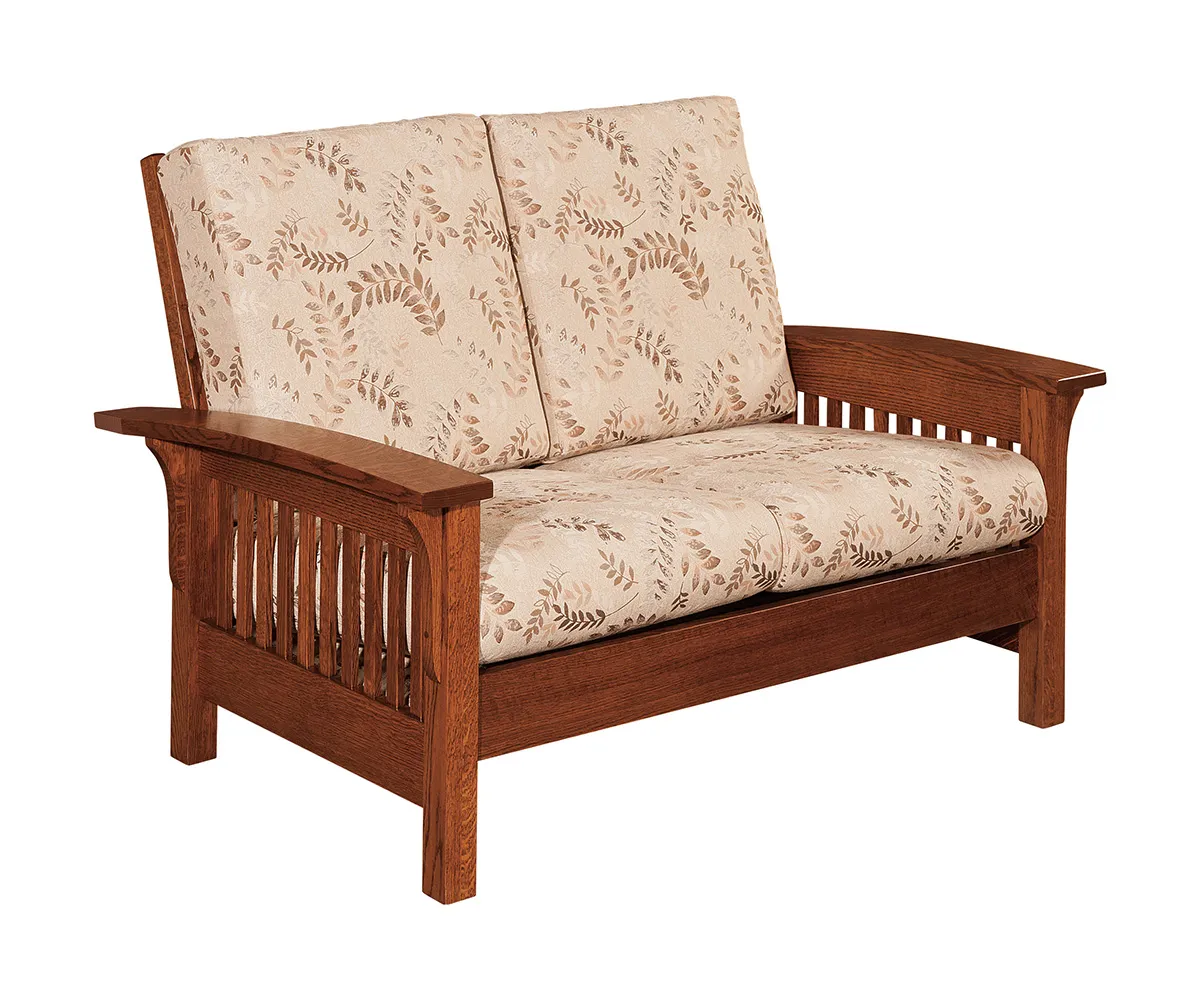 Bow Arm Loveseat