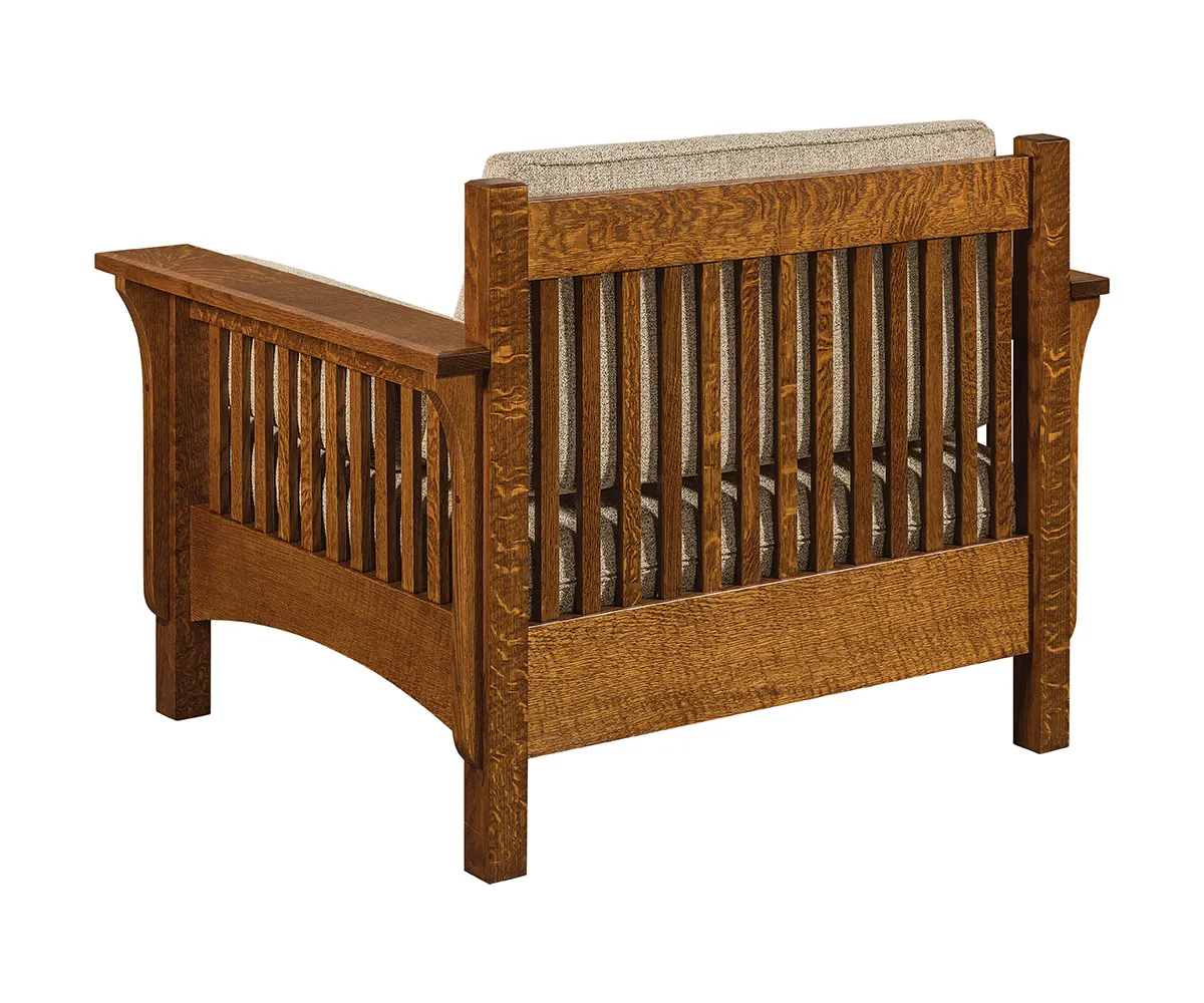 High Back Slat Chair