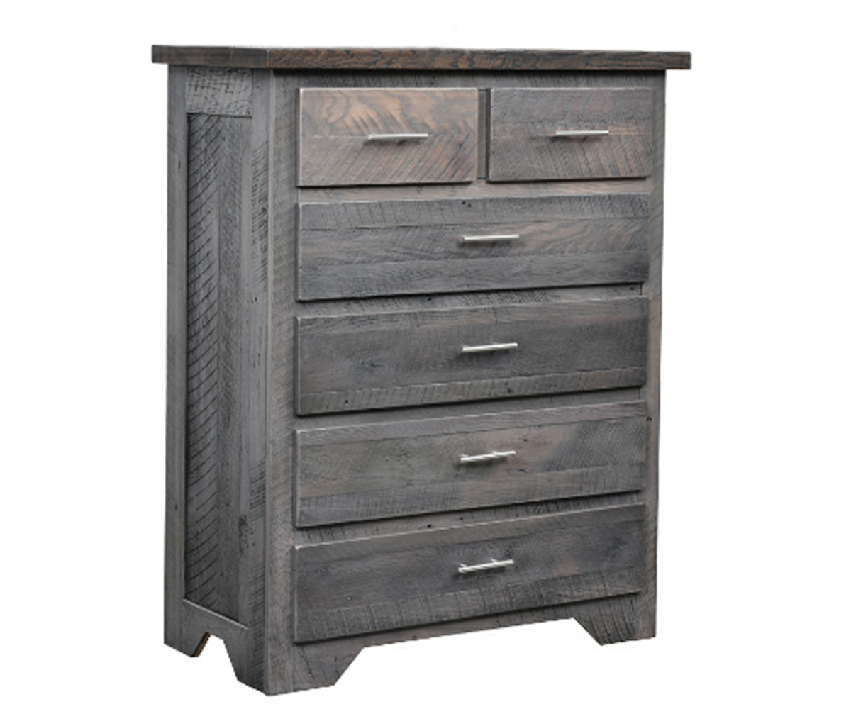London Fog 3 Storage Drawers Per Side