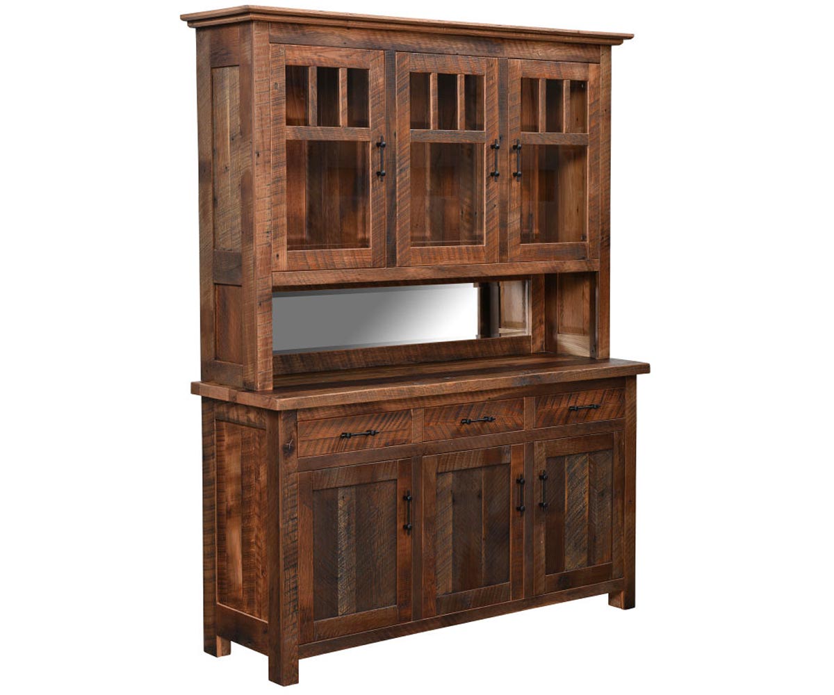 Bristol Hutch Ship Lap Back 84" H x 22" D x 64" W