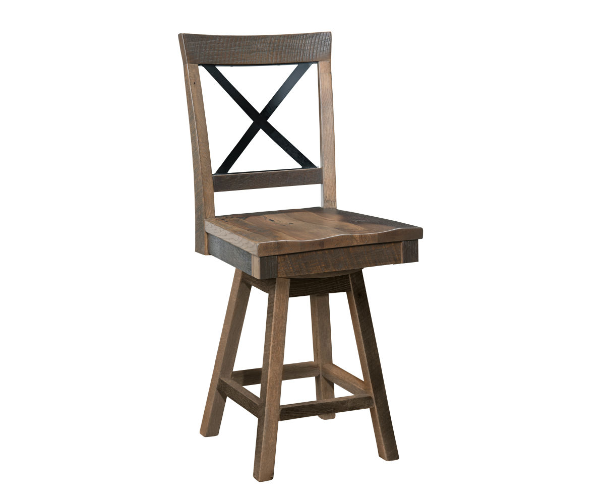 Wellington Bar Side Chair with Swivel 30"