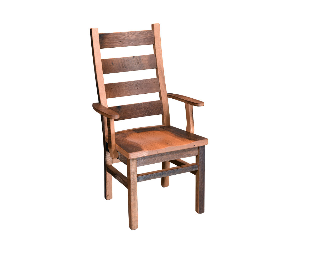 Almanzo Ladder Back Arm Chair