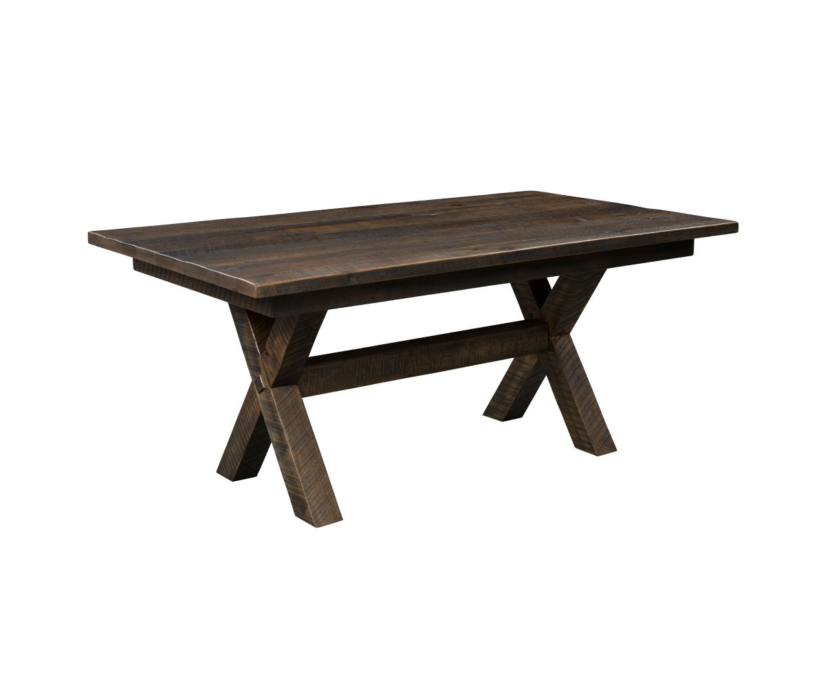 Buxton 42" x 72" x 30" Solid Wood Dining Table