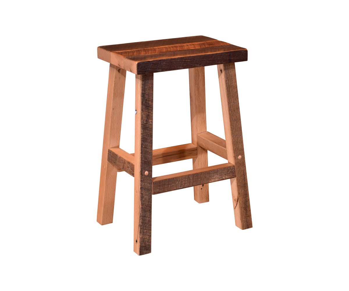 Barnwood Barstool