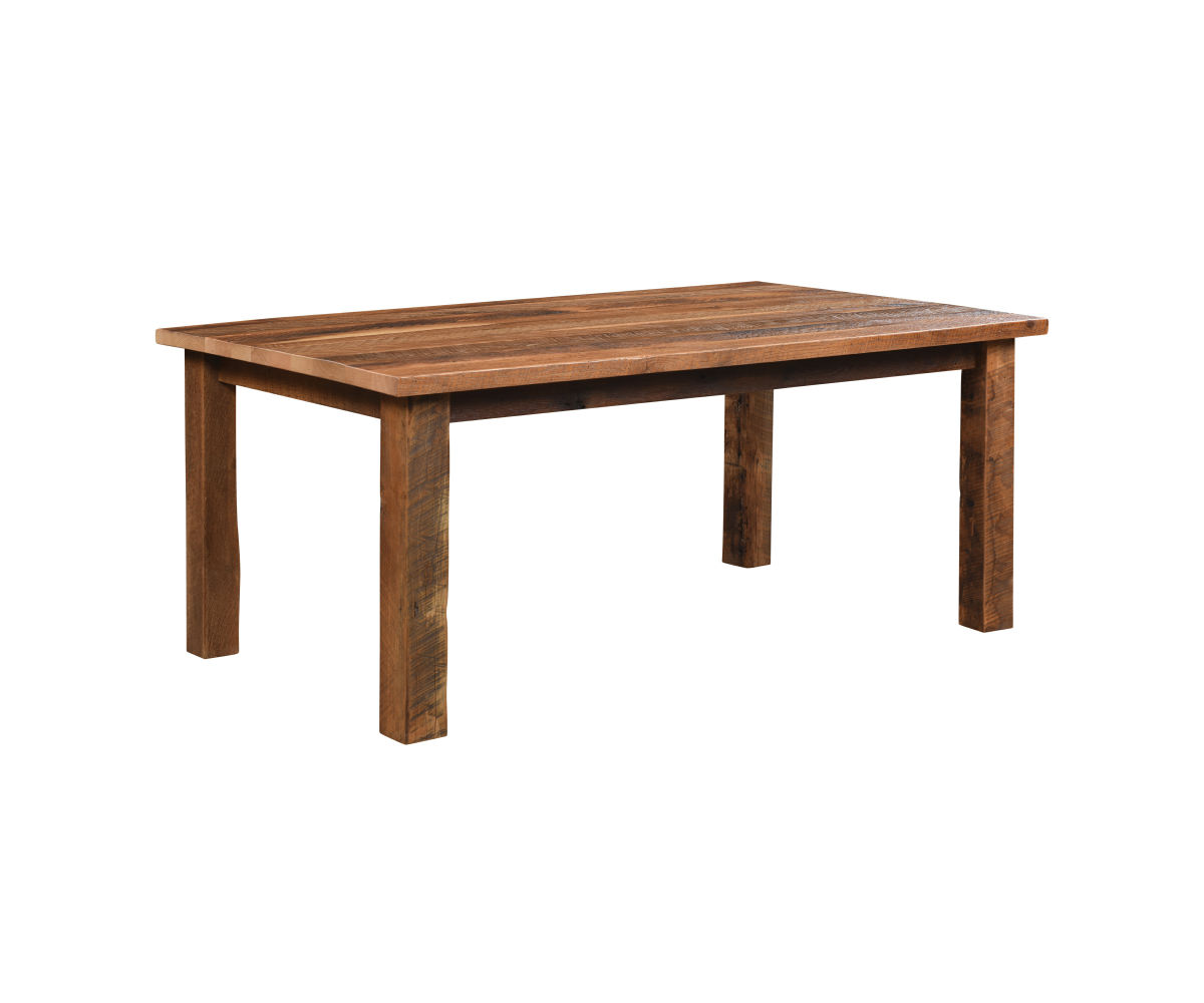Almanzo 42" x 72" x 30" Solid Wood Dining Table
