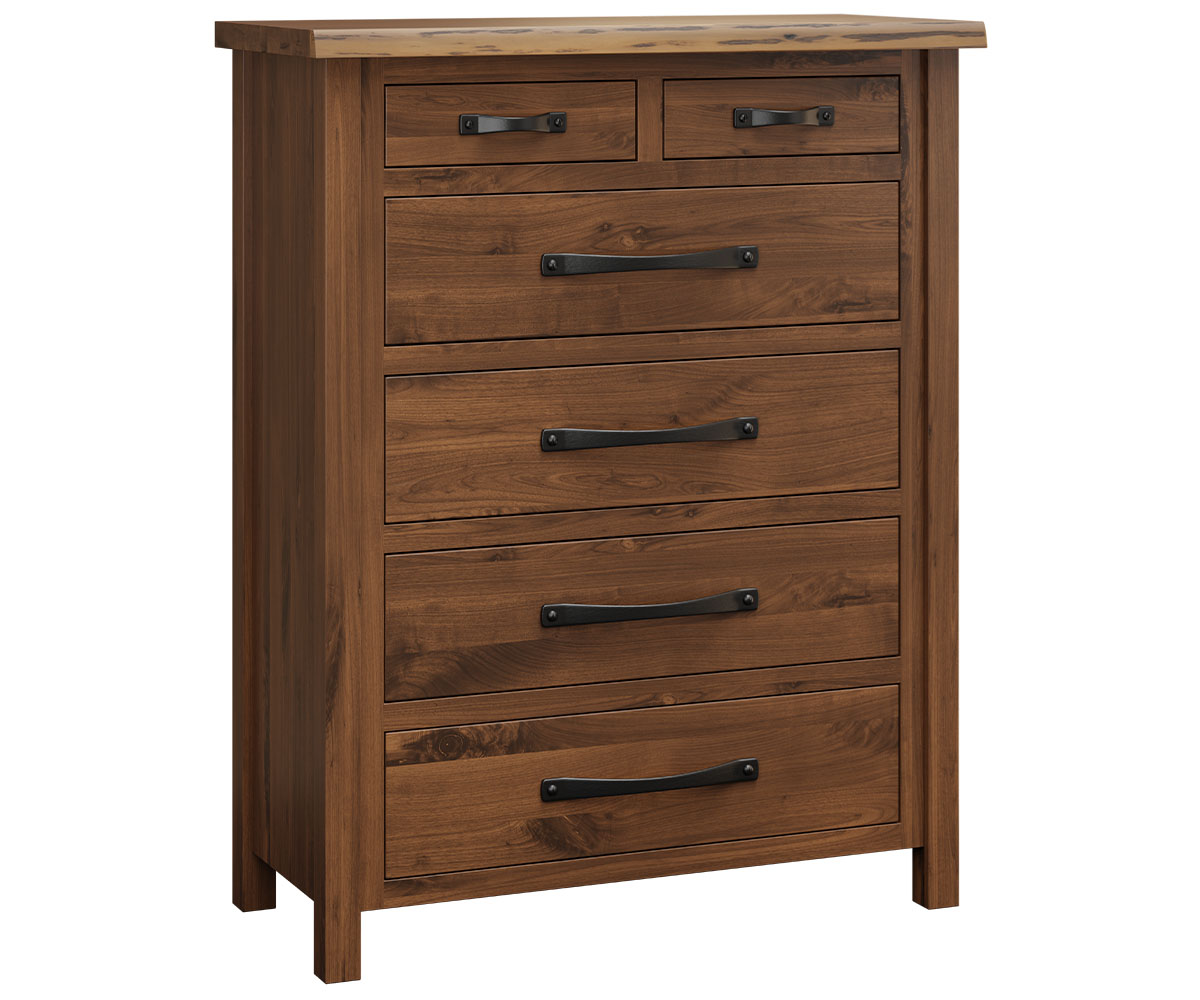 Last Frontier 6-Drawer Chest — 40W x 20½D x 51H