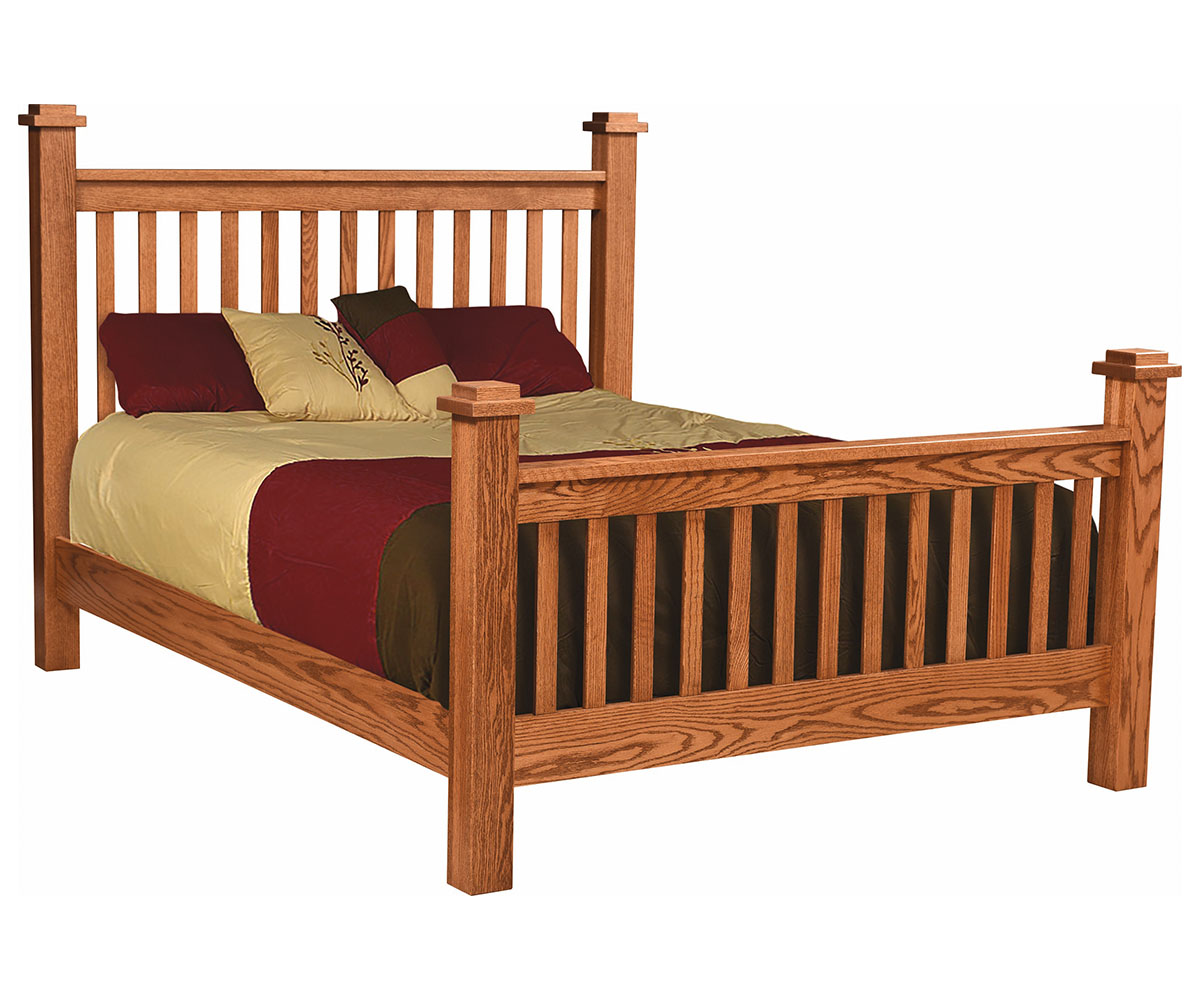 3.5" Mission Bed