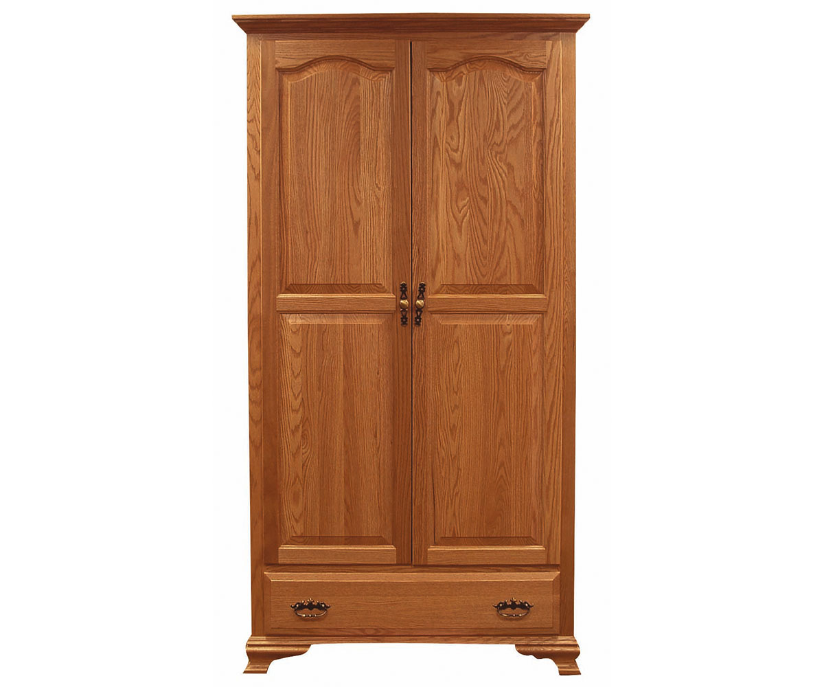 Heritage Long Door Wardrobe — 41½W x 22½D x 78H