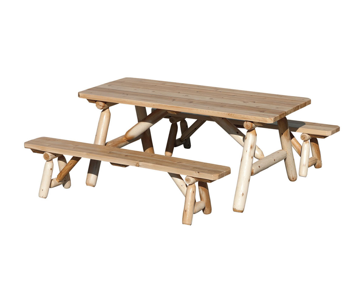 Picnic Table — 6' — w/ Standing Bench