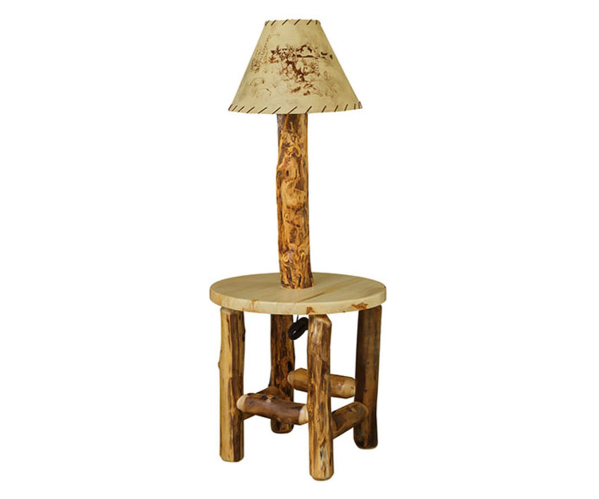 End Table With Light