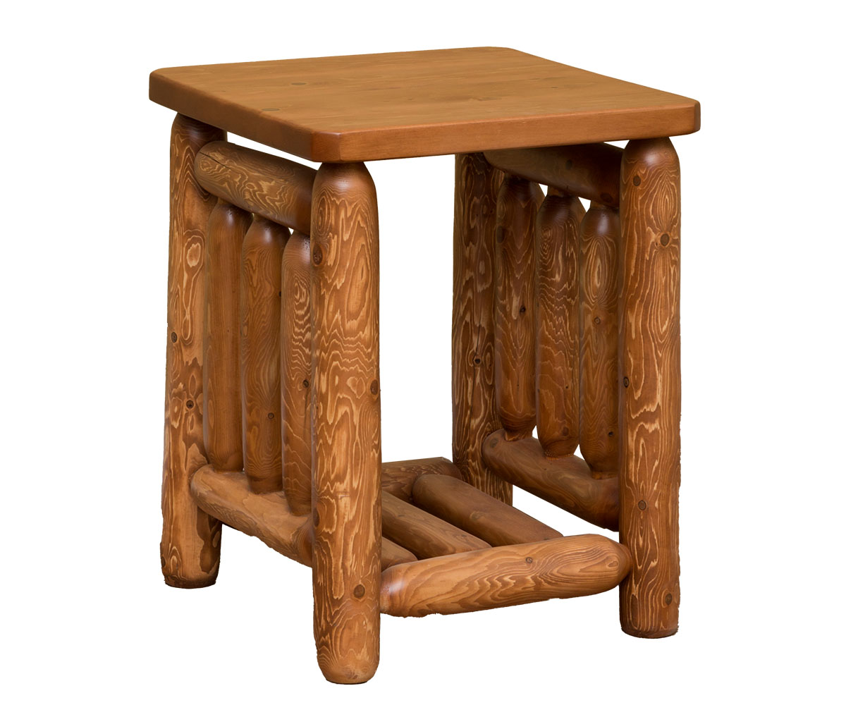 Rustic Mission End Table