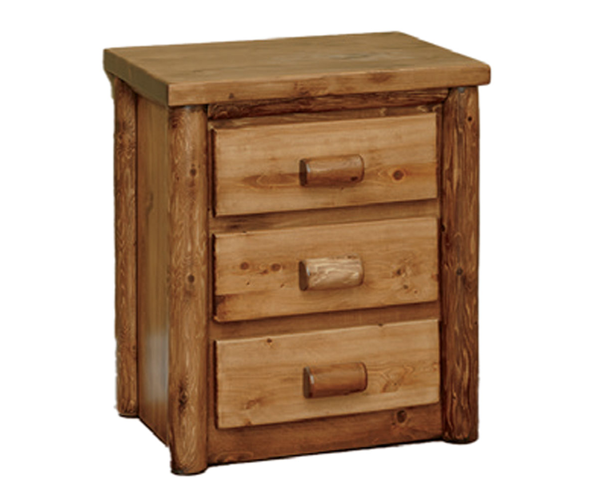Great Lakes 3-Drawer Nightstand