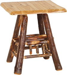Wavy Edge End Table
