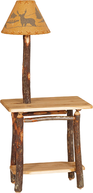 End Table with Lamp