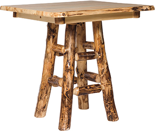 Colorado Aspen Pub Table 42” x 42” x 42”