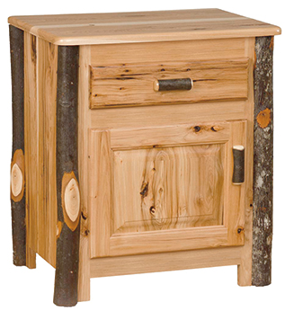 1-Drawer, 1-Door Nightstand