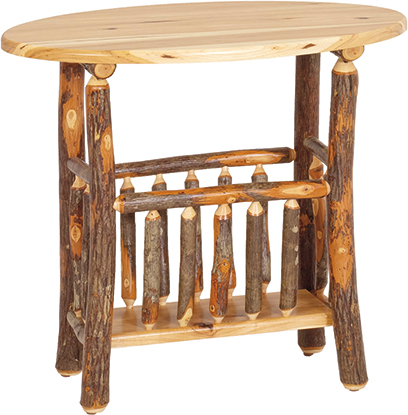 Oval Mag. End Table