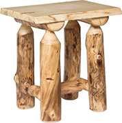 Colorado Aspen End Table