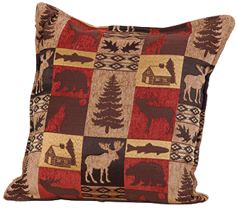 20 x 20 Throw Pillows in Upholstery Fabric