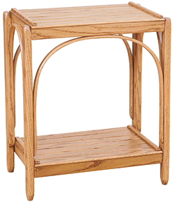2 Tier Rectangular End Table