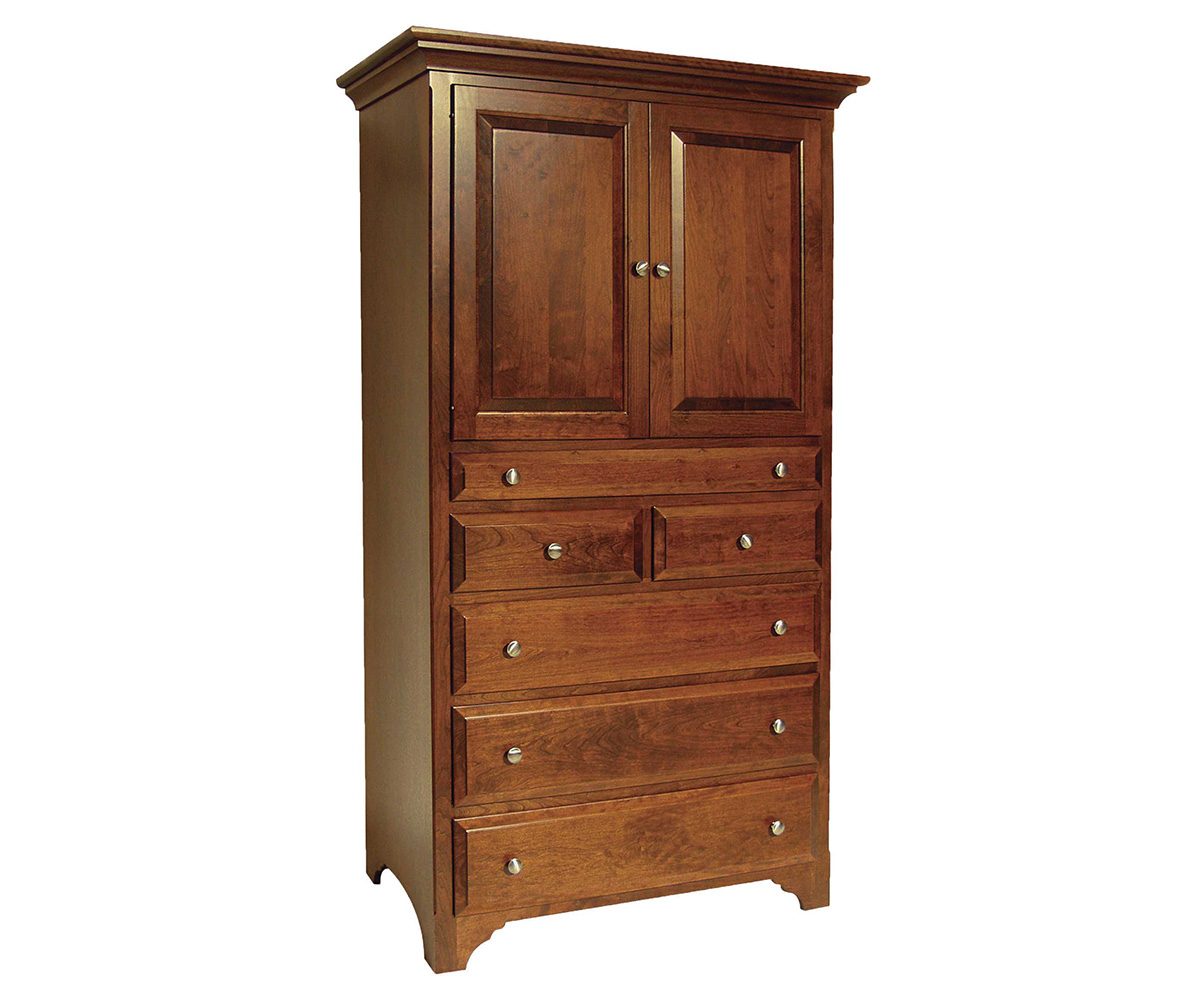 Richfield Armoie with Tray — 78 ¼ H x 44 ¼ W x 23 ¼ D