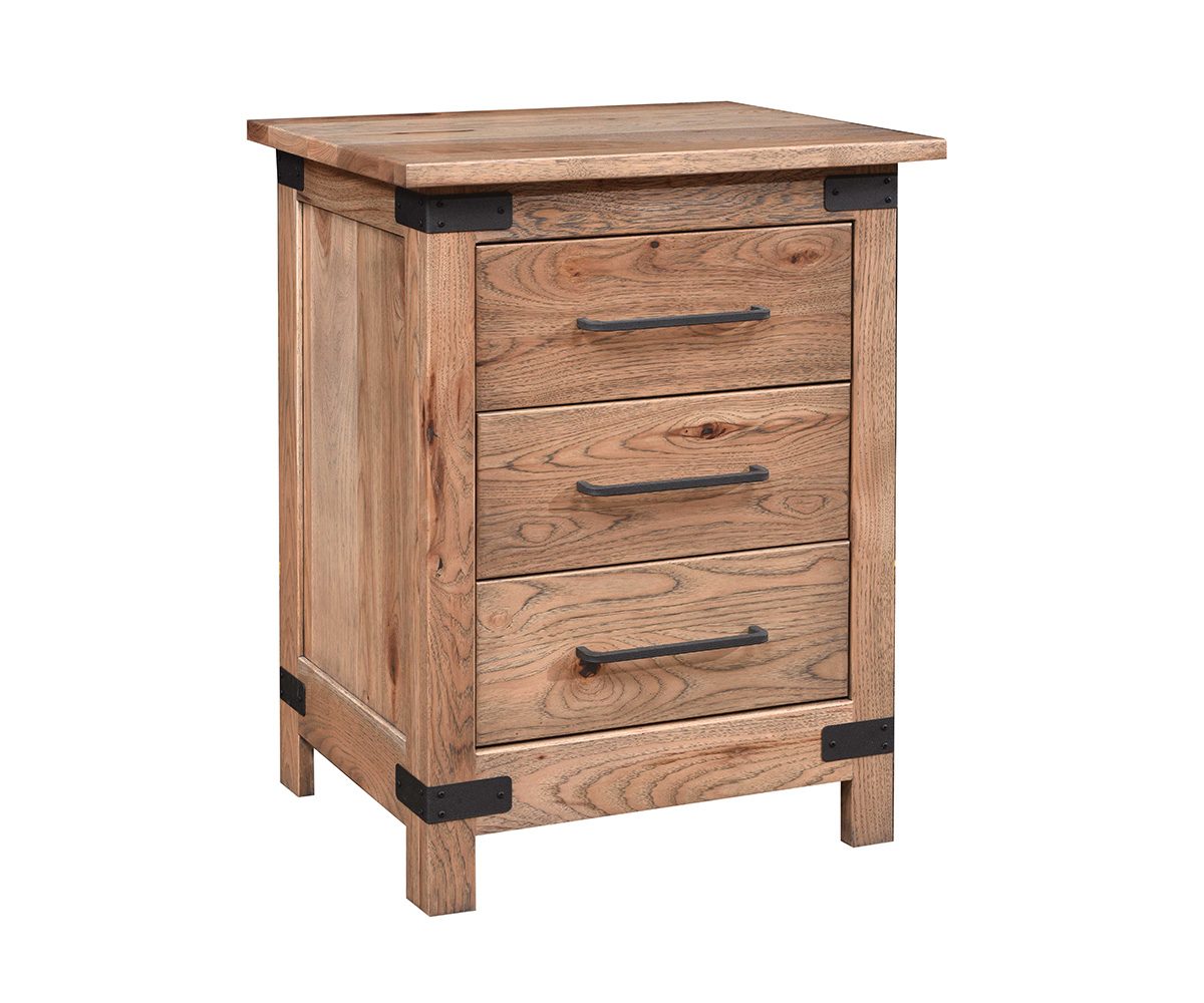 Montrose 3 Drawer Nightstand — 31 H x 24 W x 20 D