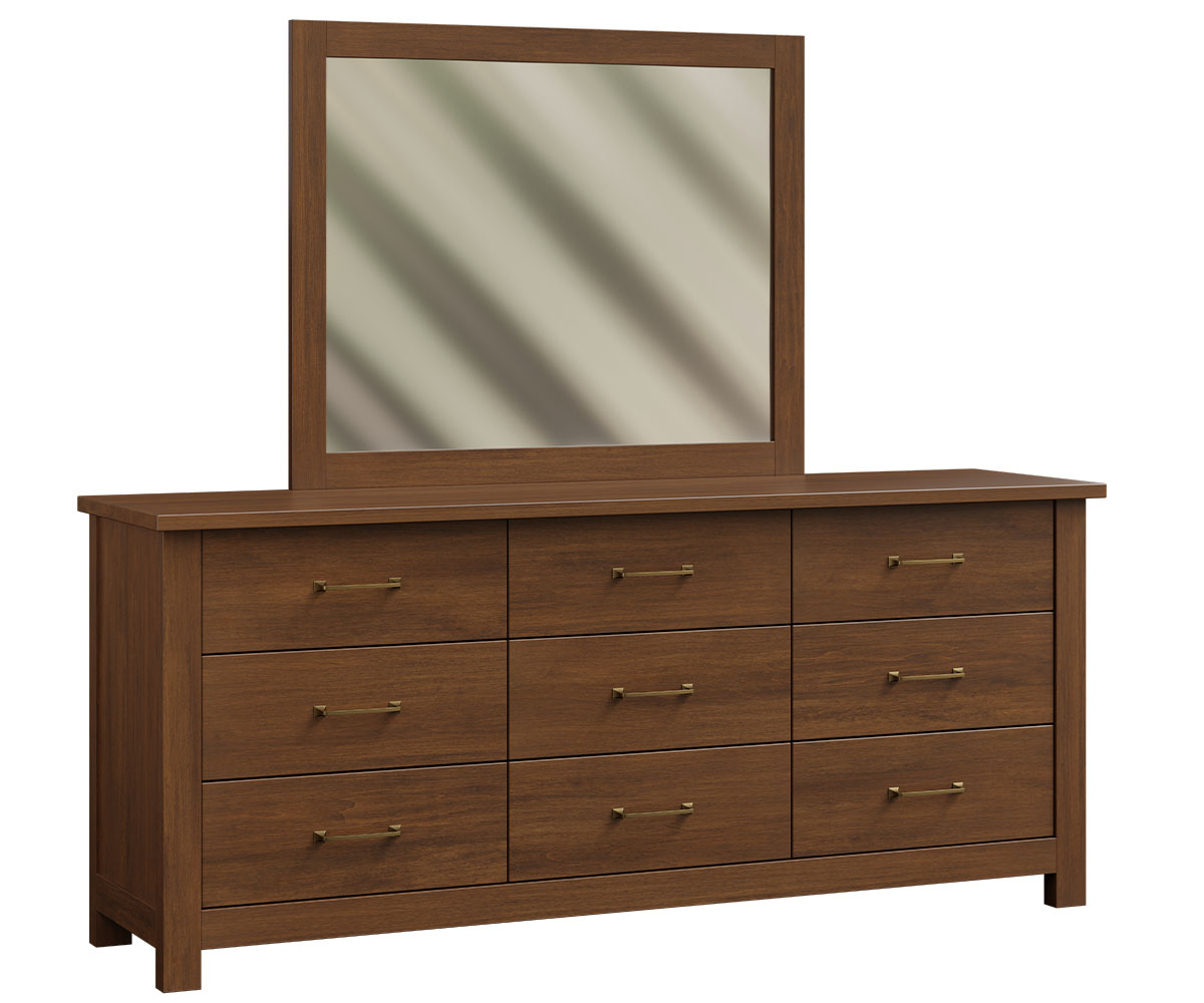 Braddock 9 Drawer Dresser — 36 H x 84 W x 22 D