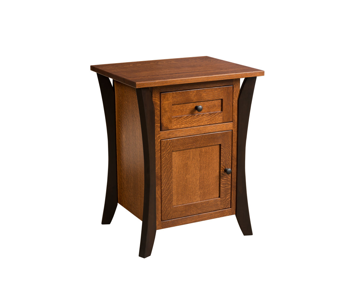 Allegany Nightstand with Door — 32 ½ H x 26 W x 21 ½ D