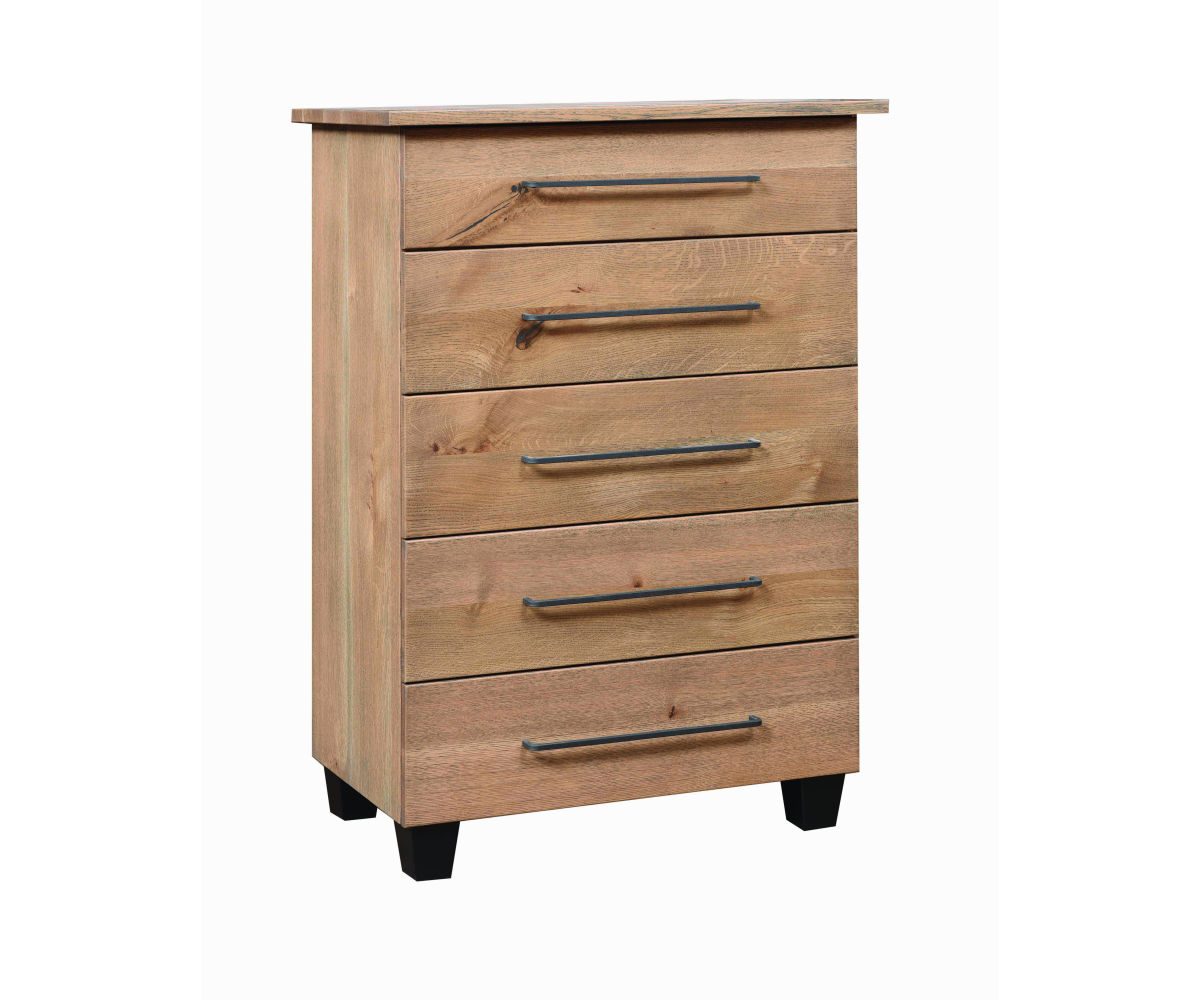 Grand Sequoia 5 Drawer Chest — 51 1/8 H x 36 W x 20 D
