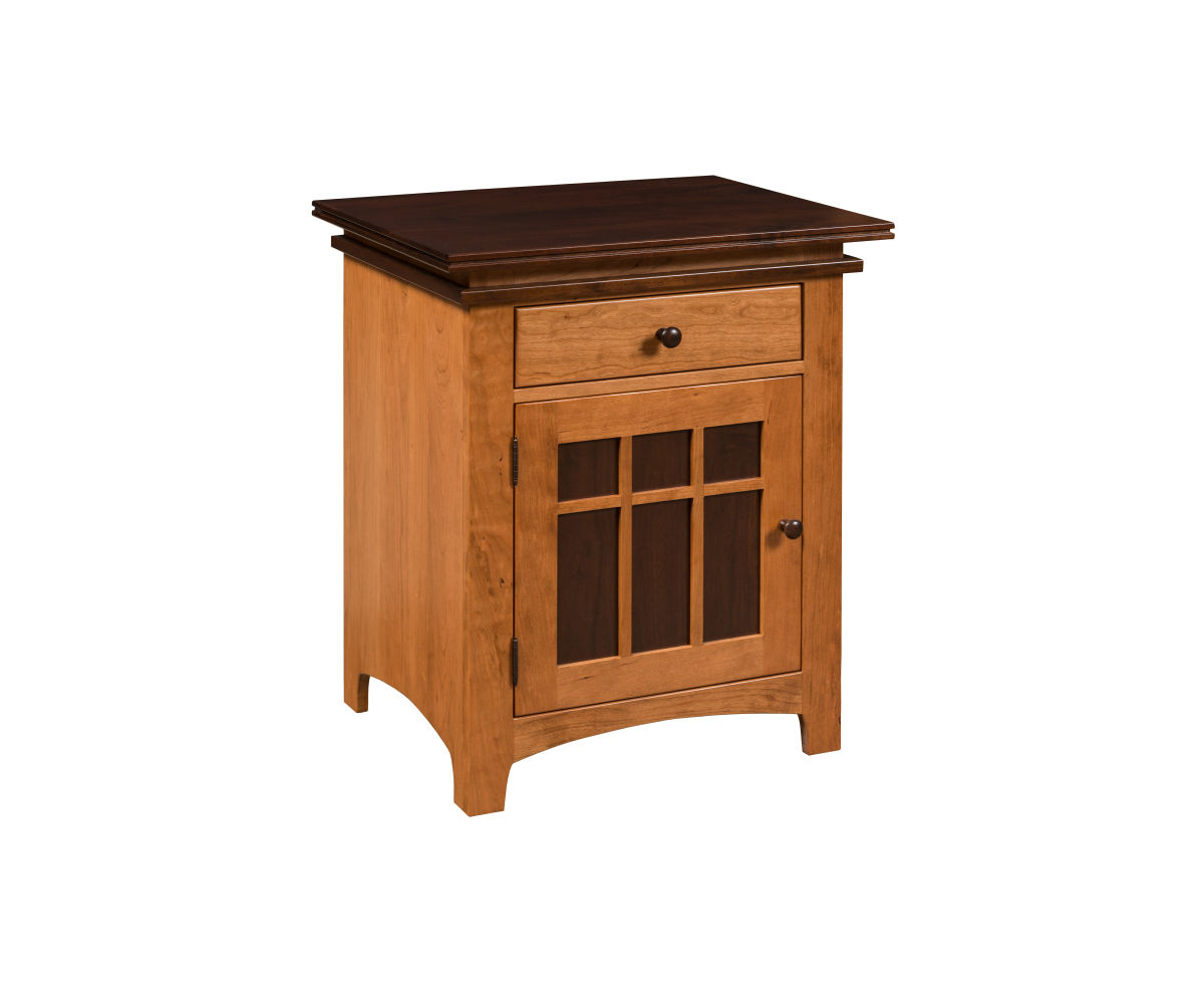 Maple Creek Nightstand with Door — 31 H x 26 W x 20 D