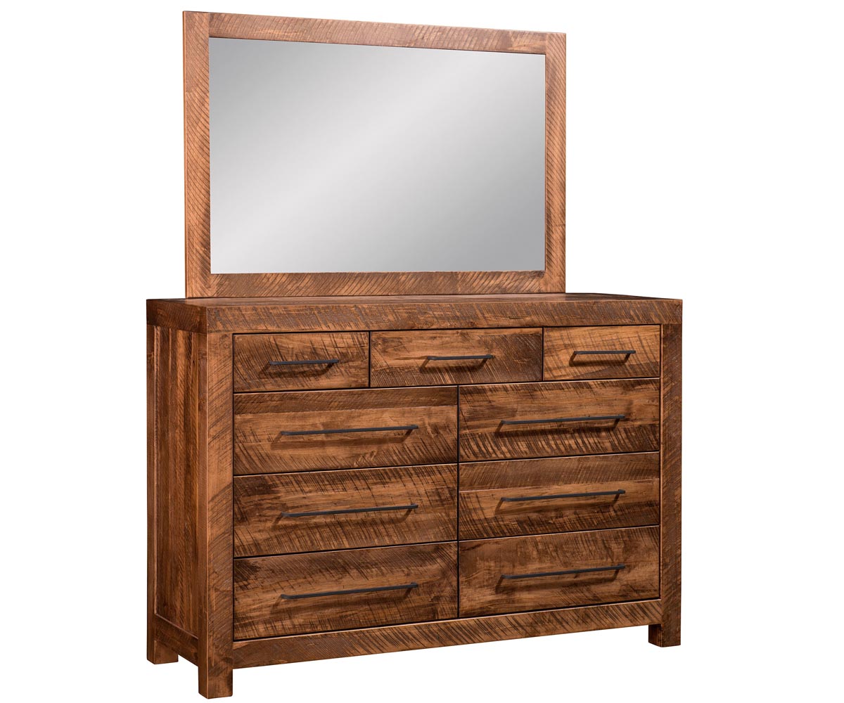 Norwalk Double Mule Dresser — 41 ¾ H x 66 ½ W x 21 ¾ D