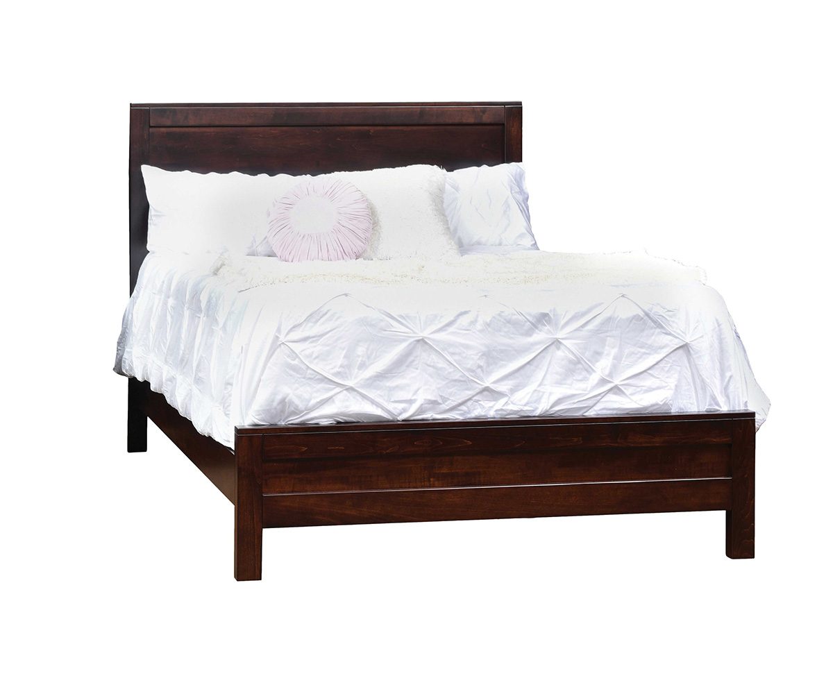 Ventura Bed — 54 ¾ H HB, 17 ¾ H FB