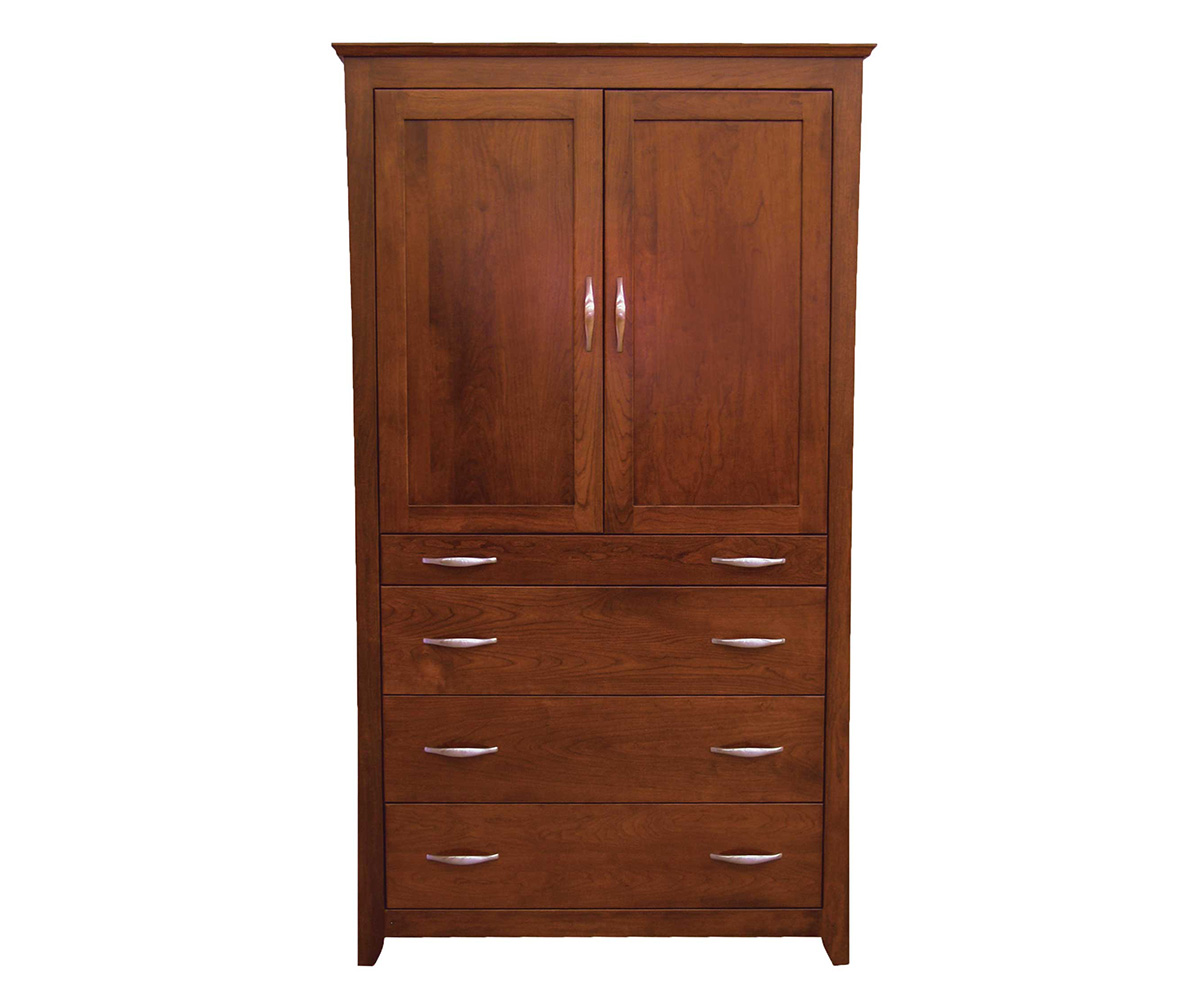 Lexington Armoire with Tray — 76 ½ H x 43 ¾ W x 21 7/8 D