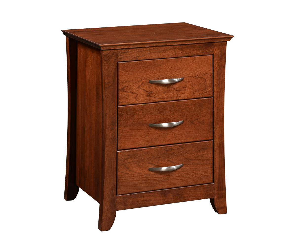 Lexington 3 Drawer Nightstand — 31 H x 23 ¾ W x 18 7/8 D